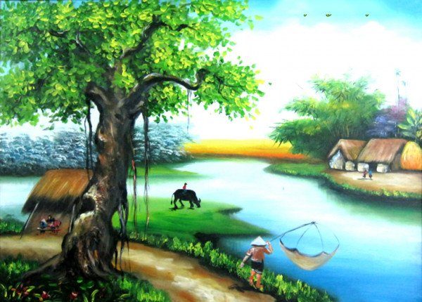 Vẽ tranh đề tài phong cảnh