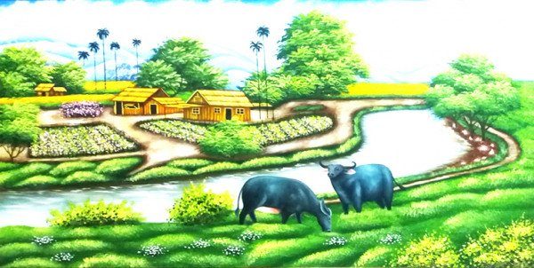 Vẽ tranh đề tài phong cảnh