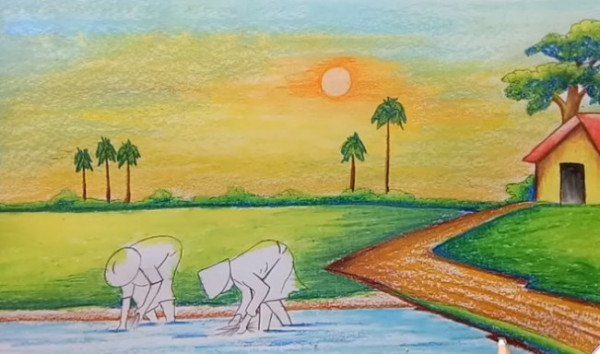 Vẽ tranh đề tài phong cảnh lớp 9