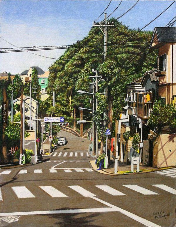 Vẽ tranh phong cảnh bằng bút chì