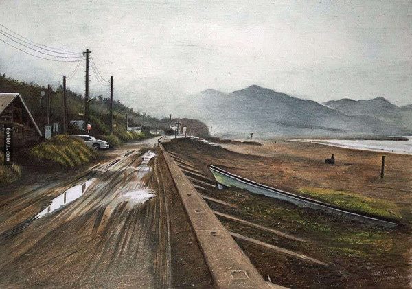 Vẽ tranh phong cảnh bằng bút chì