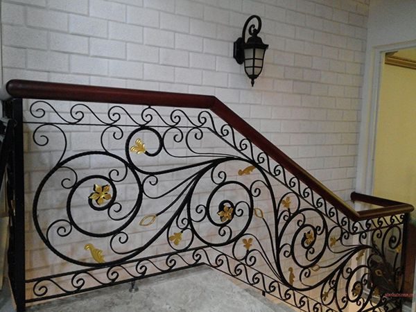 Mẫu Lan Can Cầu Thang Sắt Mỹ Thuật đẹp
