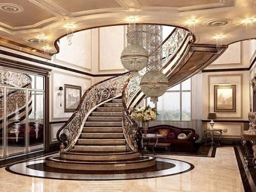 Cách chọn gạch ốp cầu thang đẹp