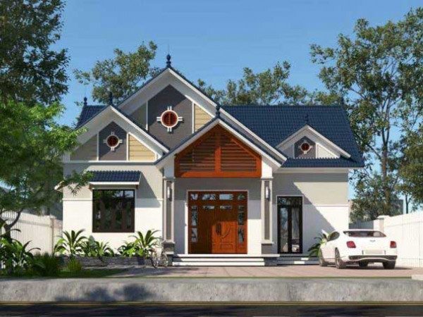 Mẫu nhà cấp 4 nông thôn chi phí xây dựng 250 triệu