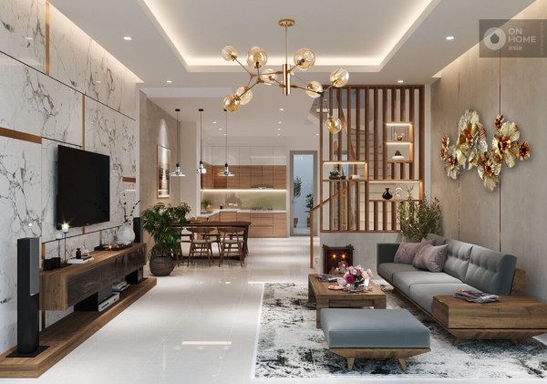 Phong cách thiết kế nội thất nhà phố - Nội Thất Ocean