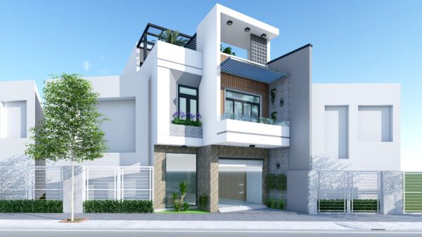 Thiết Kế Nhà 2 Mặt Tiền Sao Cho "Sang Trọng - Hiện Đại"?