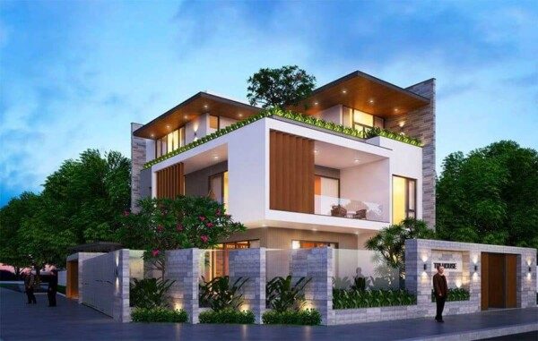Thiết Kế Nhà 2 Mặt Tiền Sao Cho "Sang Trọng - Hiện Đại"?
