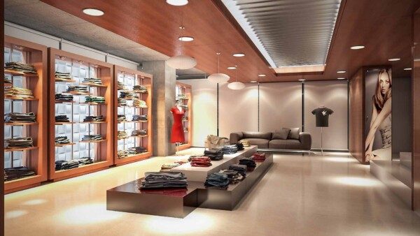 showroom theo phong cách tự do