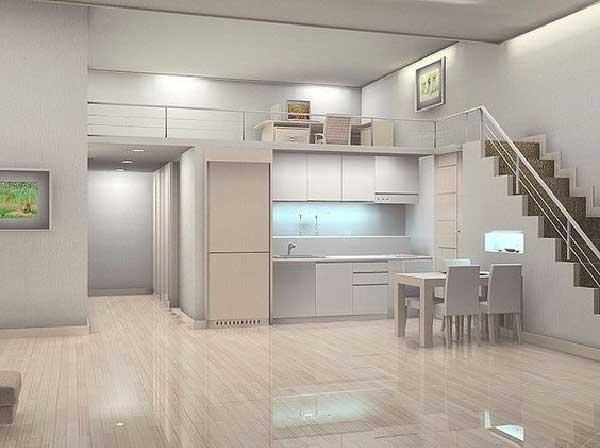 15+ Mẫu Cầu Thang Gác Lửng Nhà Cấp 4 "Siêu Siêu" Tiết Kiệm