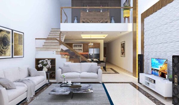 15+ Mẫu Cầu Thang Gác Lửng Nhà Cấp 4 "Siêu Siêu" Tiết Kiệm