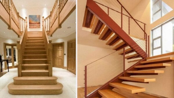 25+ Mẫu Cầu Thang Nhà Ống 5m Tối Giản - Hiện Đại Nhất