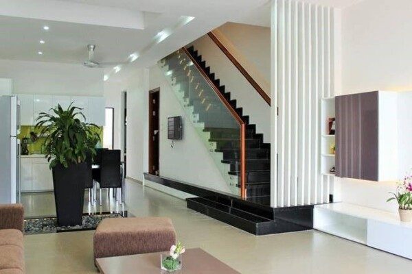 25+ Mẫu Cầu Thang Nhà Ống 5m Tối Giản - Hiện Đại Nhất