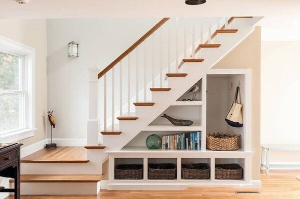 25+ Mẫu Cầu Thang Nhà Ống 5m Tối Giản - Hiện Đại Nhất