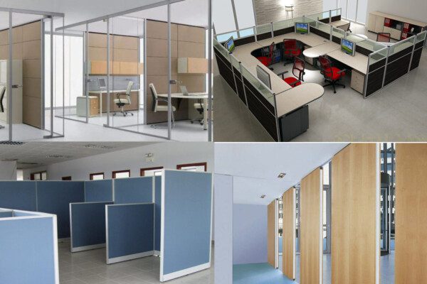 Vách ngăn di động "ĐẸP - BỀN", 5 lý do nên sử dụng vách ngăn di động