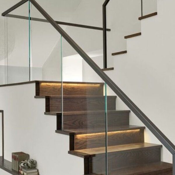 [BST] Cầu Thang Kính Inox GIÁ TỐT Nhất Thị Trường Nội Thất