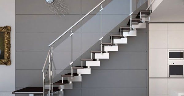 [BST] Cầu Thang Kính Inox GIÁ TỐT Nhất Thị Trường Nội Thất