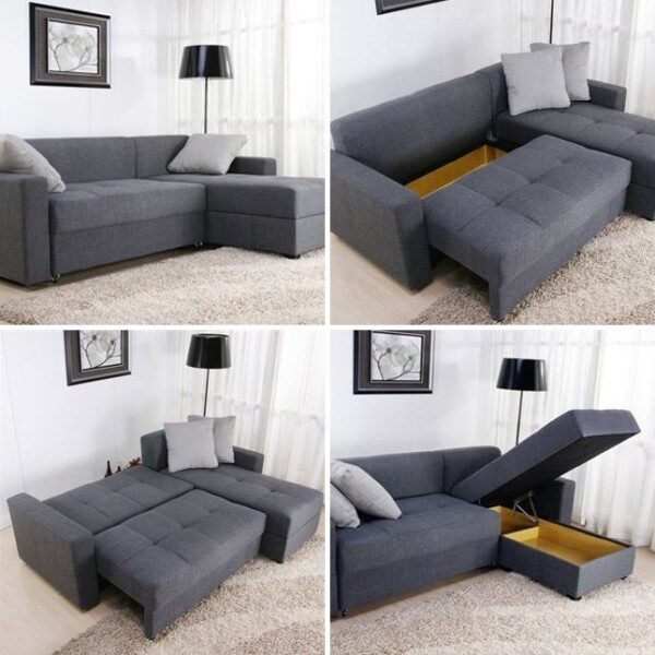 9 Mẫu Sofa Giường "Thông Minh" Sang Trọng Tiết Kiệm Diện Tích Tối Đa