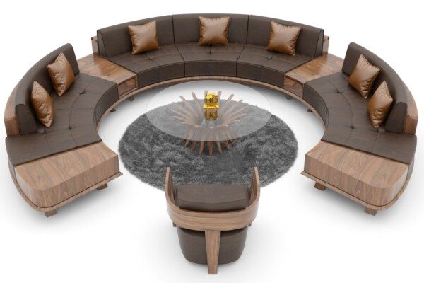 [SOFA GỖ ÓC CHÓ] - 55 Mẫu Sofa Siêu Phẩm Của Giới Thượng Lưu 