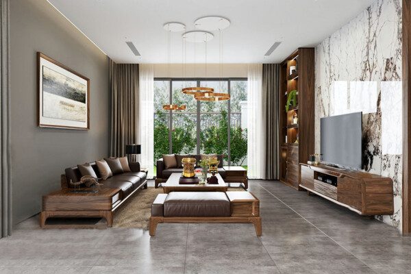 [SOFA GỖ ÓC CHÓ] - 55 Mẫu Sofa Siêu Phẩm Của Giới Thượng Lưu 