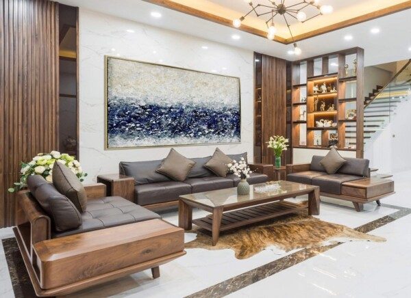 [SOFA GỖ ÓC CHÓ] - 55 Mẫu Sofa Siêu Phẩm Của Giới Thượng Lưu 