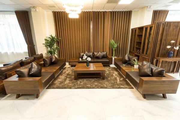 [SOFA GỖ ÓC CHÓ] - 55 Mẫu Sofa Siêu Phẩm Của Giới Thượng Lưu 