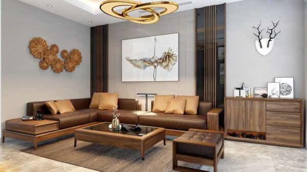 [SOFA GỖ ÓC CHÓ] - 55 Mẫu Sofa Siêu Phẩm Của Giới Thượng Lưu 