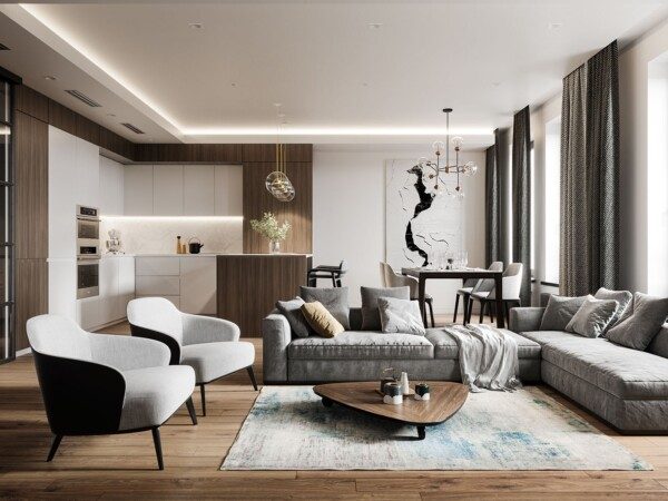 [ Mẫu & Báo Giá ] Thi Công Nội Thất Nhà Phố "Hiện Đại - Đẳng Cấp"