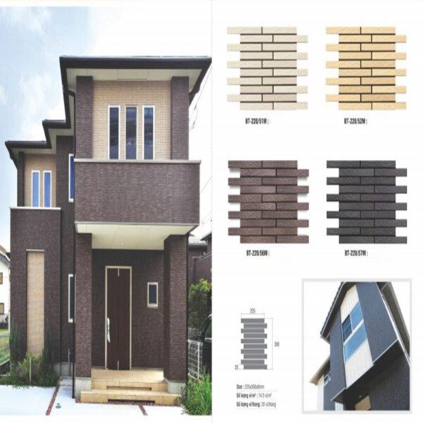99 Mẫu Gạch Thẻ Ốp Tường Đẹp, Giá Rẻ Nhất