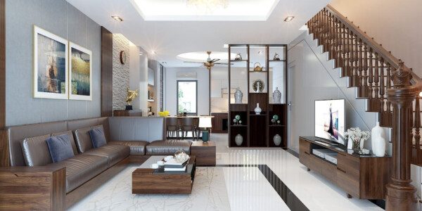 Thiết Kế Nội Thất Phòng Khách Đẹp "MÊ HỒN" Với Xu Hướng Hiện Đại