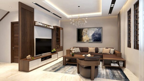 Thiết Kế Nội Thất Phòng Khách Đẹp "MÊ HỒN" Với Xu Hướng Hiện Đại