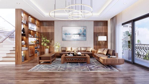 Thiết Kế Nội Thất Phòng Khách Đẹp "MÊ HỒN" Với Xu Hướng Hiện Đại