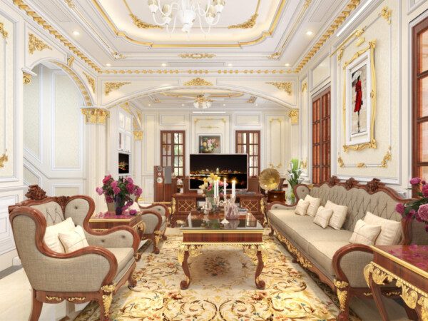 Thiết Kế Nội Thất Phòng Khách Đẹp "MÊ HỒN" Với Xu Hướng Hiện Đại