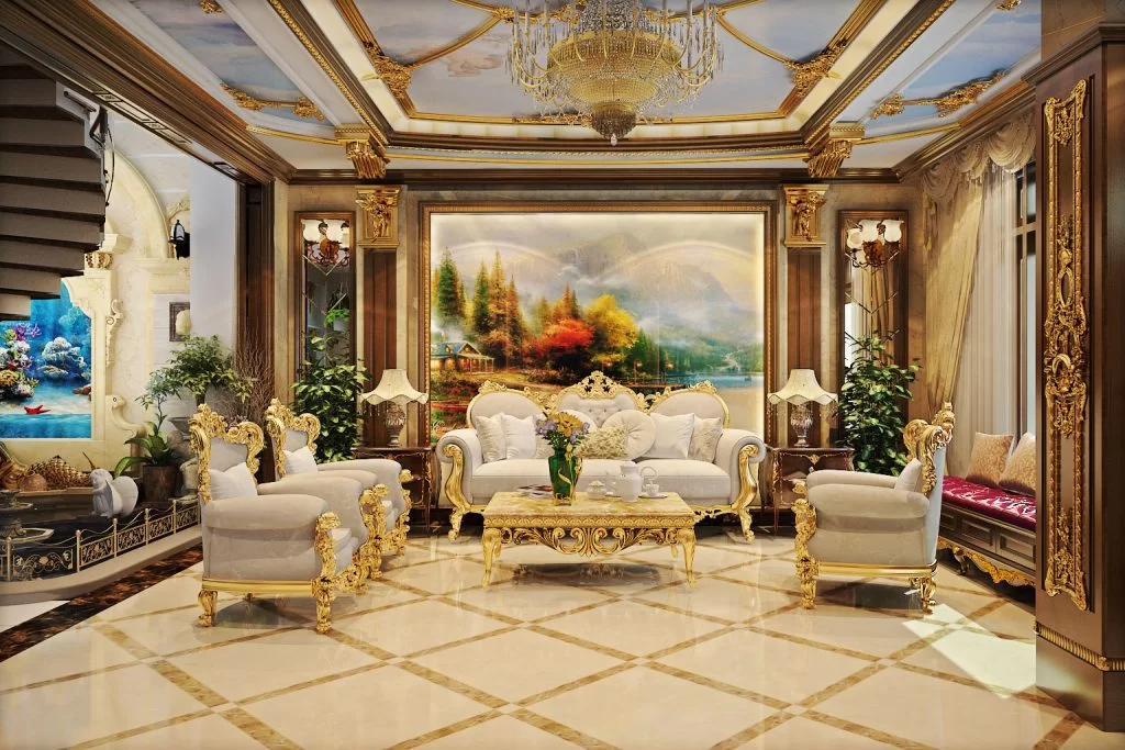 Thiết Kế Nội Thất Phòng Khách Đẹp "MÊ HỒN" Với Xu Hướng Hiện Đại