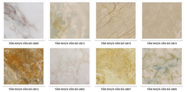 Kích thước tấm nhựa giả đá