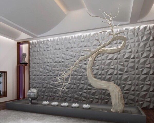 Ưu điểm tấm ốp tường 3D