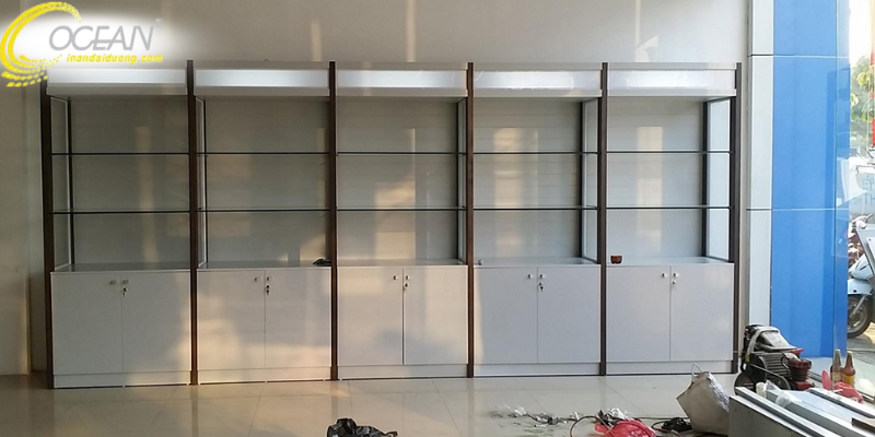 Vai trò chiến lược của thi công quầy kệ trưng bày