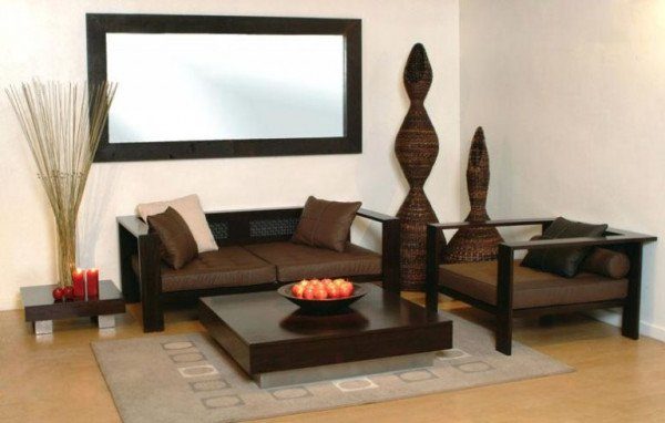 bộ bàn ghế sofa gỗ giá rẻ