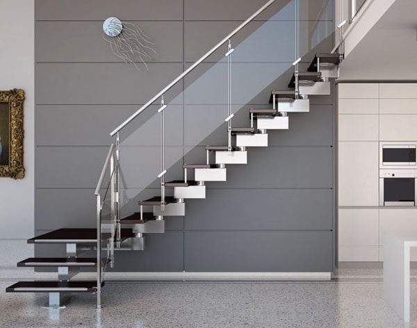 [BST] Cầu Thang Kính Inox GIÁ TỐT Nhất Thị Trường Nội Thất