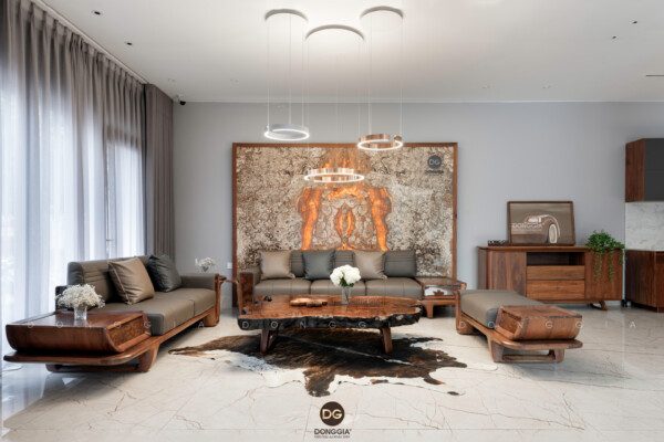 [SOFA GỖ ÓC CHÓ] - 55 Mẫu Sofa Siêu Phẩm Của Giới Thượng Lưu
