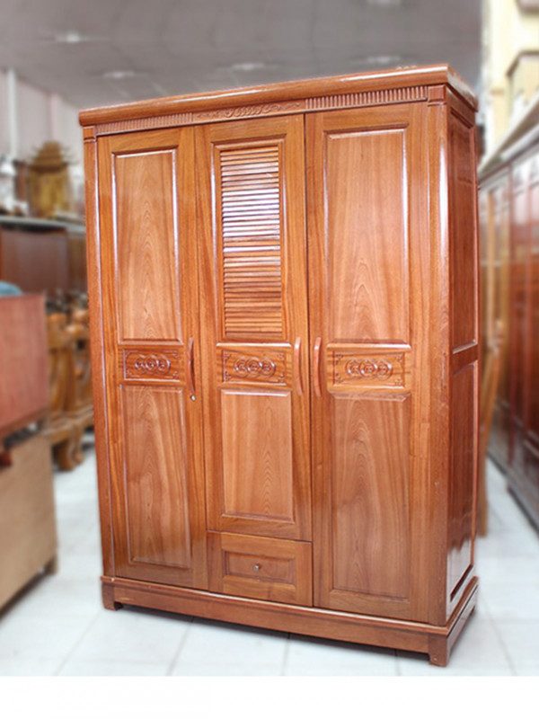 Tủ quần áo gỗ tự nhiên