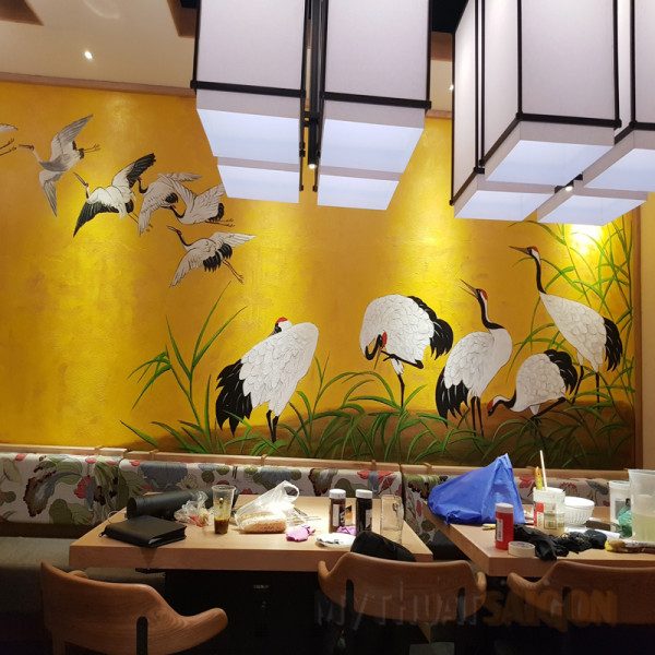 Vẽ tranh tường tại hà nội
